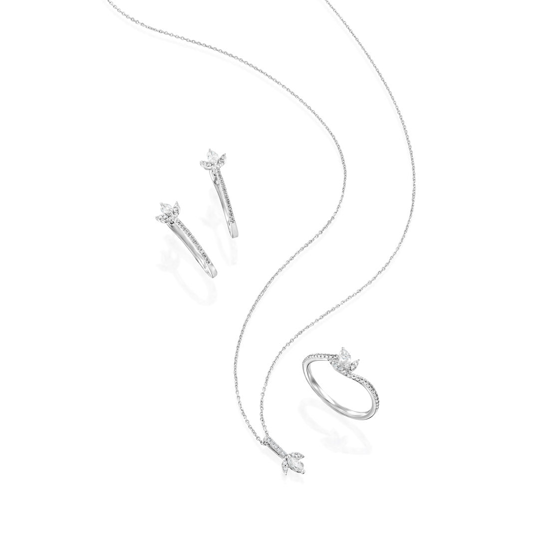 טבעת , זהב 14K, משובצת 0.20 קראט יהלומים, דגם POZRDSRF31309