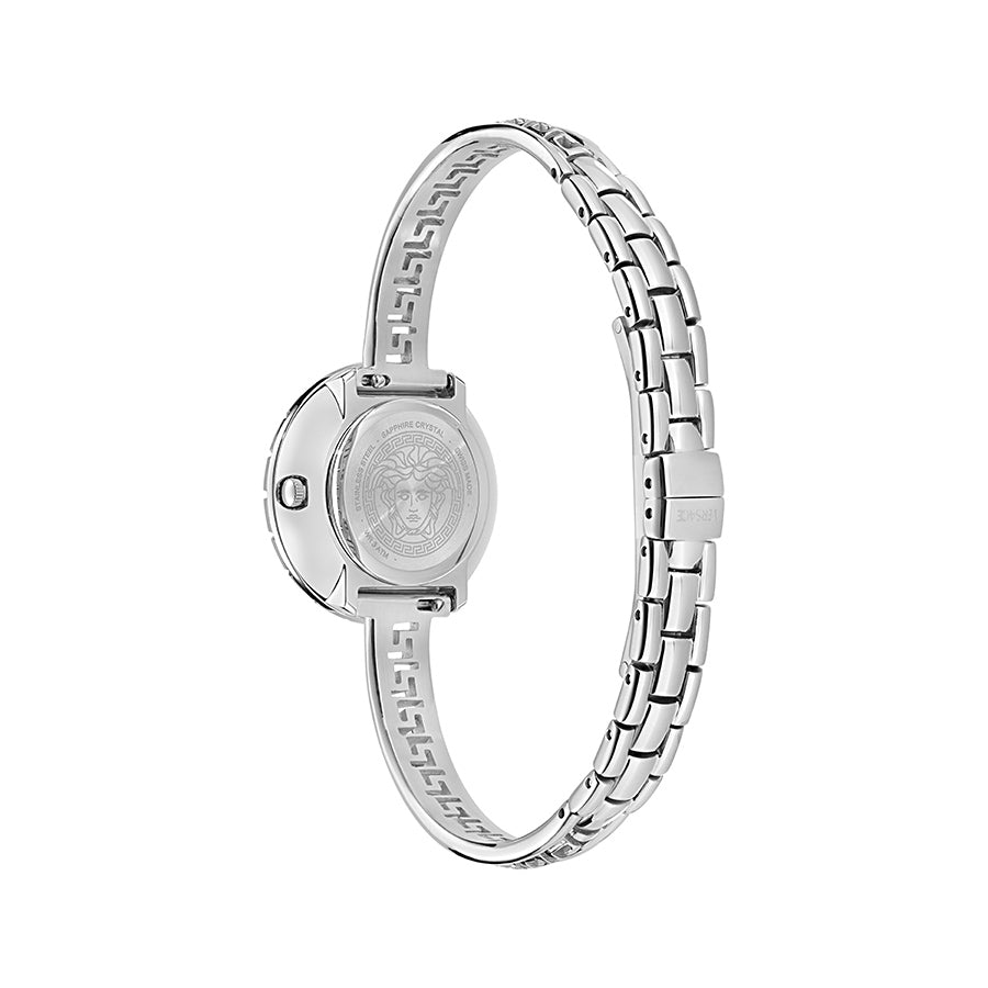 שעון עם יהלומים Versace מקולקציית GRECA PENDANT , שעון לאישה ,דגם VE5I00126