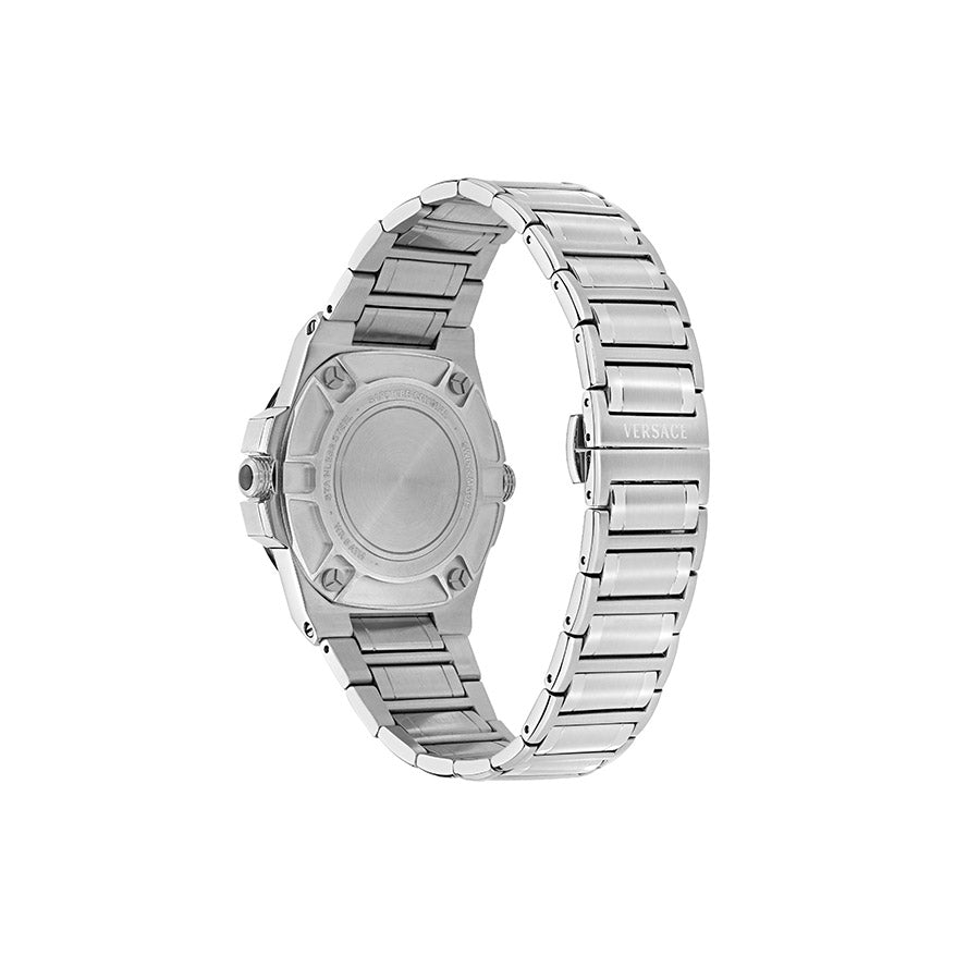 שעון Versace מקולקציית Versace Greca Reaction GMT , שעון לגבר ,דגם VE8Y00126