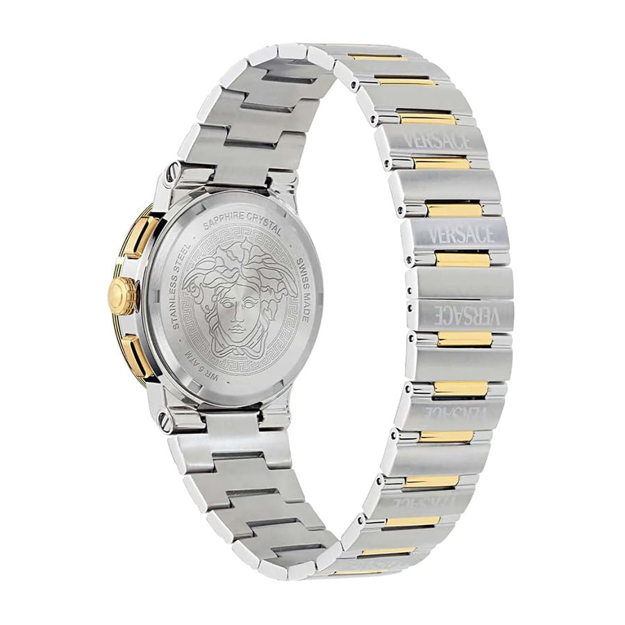 שעון Versace מקולקציית GRECA LOGO CHRONO RESTYLE , שעון לגבר ,דגם VEKMA0525