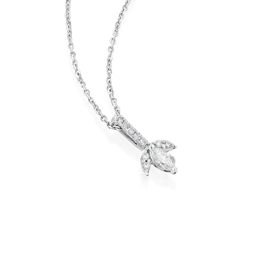 תליון יהלומים, זהב צהוב 14K, משובץ 0.15 קראט יהלומים, דגם POZPDSPF24162