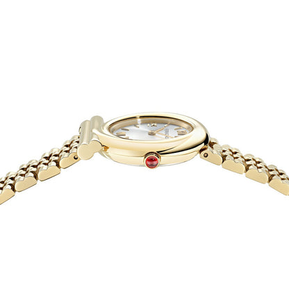 שעון Ferragamo עם יהלומים מקולקציית Gancini Twisted, שעון לאישה ,דגם SFJK00626