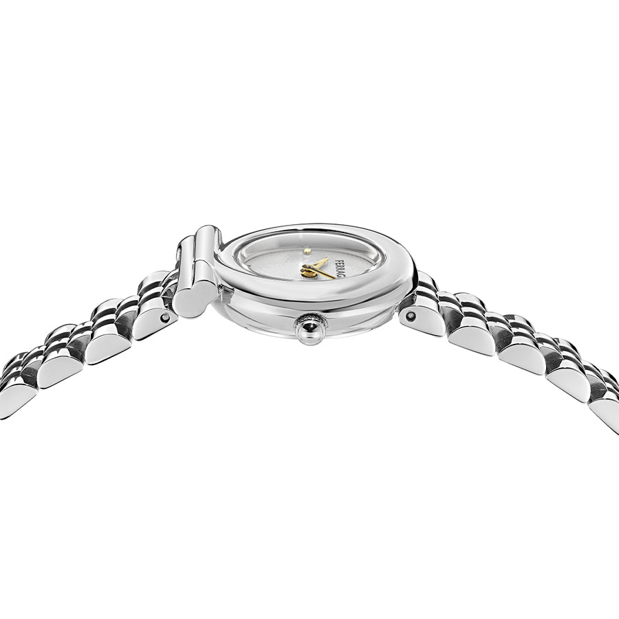 שעון Ferragamo עם יהלומים מקולקציית Gancini Twisted, שעון לאישה ,דגם SFNN00126