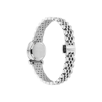שעון Ferragamo עם יהלומים מקולקציית Gancini Twisted, שעון לאישה ,דגם SFNN00126