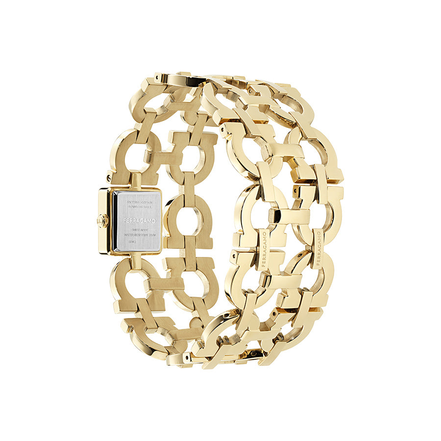 שעון Ferragamo מקולקציית Double Gancini New, שעון לאישה ,דגם SFNQ00226