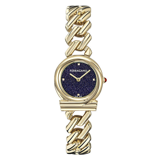 שעון Ferragamo מקולקציית Gancini Twisted, שעון לאישה ,דגם SFT200225