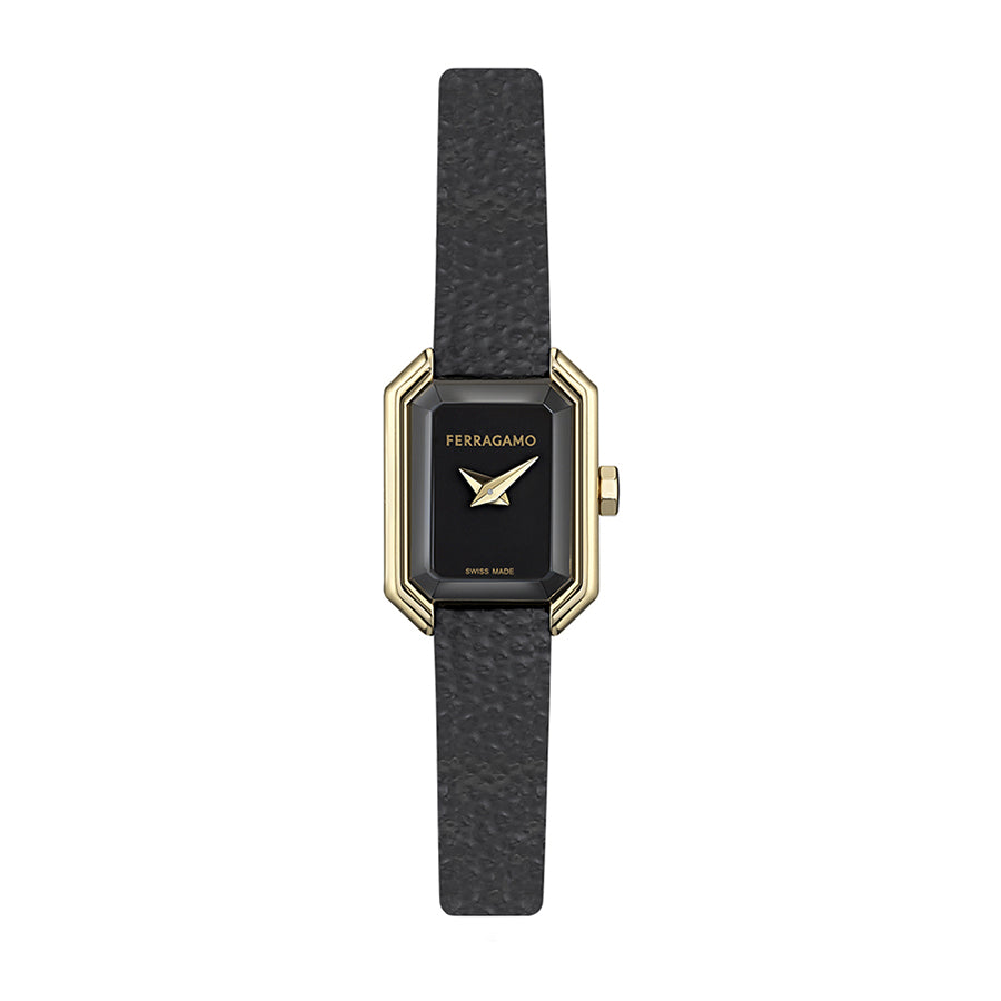 שעון Ferragamo מקולקציית CRYSTAL TANK PETITE, שעון לאישה ,דגם SFTI00125