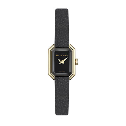 שעון Ferragamo מקולקציית CRYSTAL TANK PETITE, שעון לאישה ,דגם SFTI00125