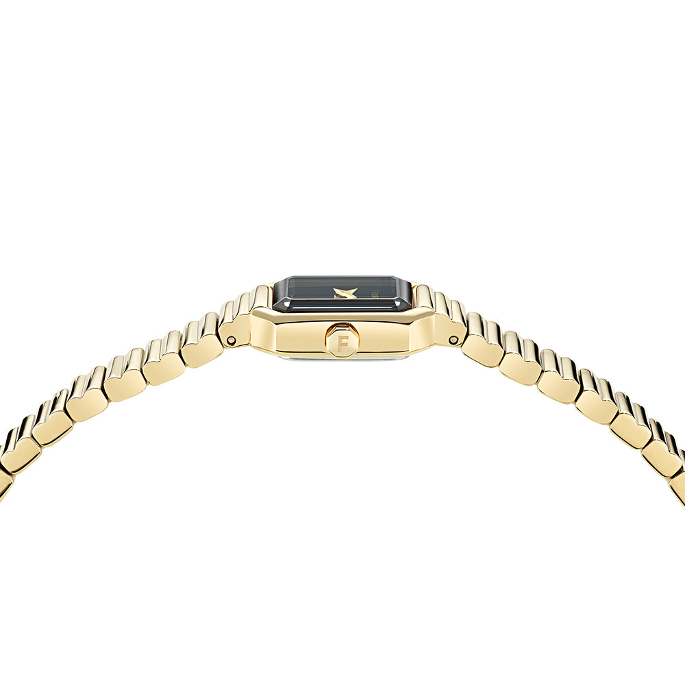 שעון Ferragamo מקולקציית CRYSTAL TANK PETITE, שעון לאישה ,דגם SFTI00525
