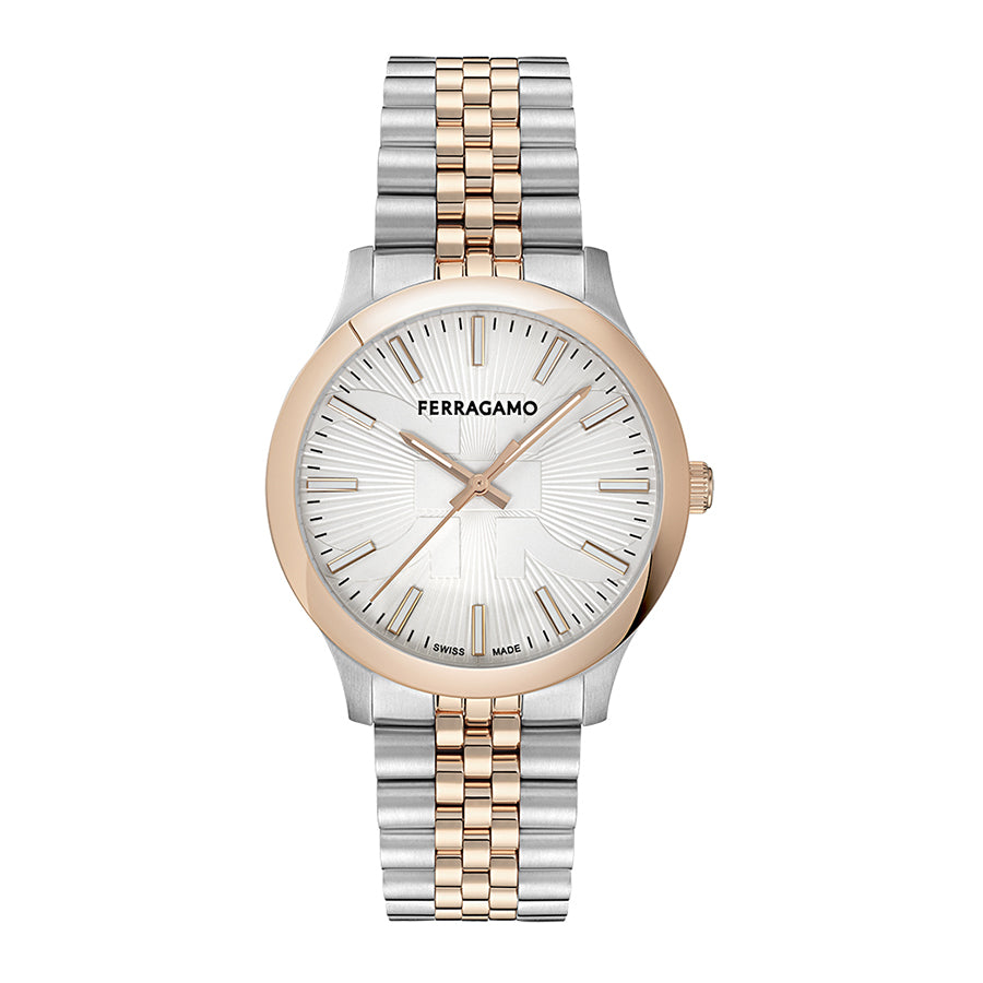 שעון Ferragamo מקולקציית Duo, שעון לגבר ,דגם SFTV00325