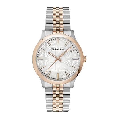 שעון Ferragamo מקולקציית Duo, שעון לגבר ,דגם SFTV00325