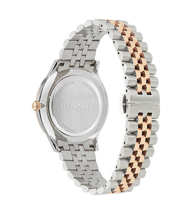 שעון Ferragamo מקולקציית Duo, שעון לגבר ,דגם SFTV00325