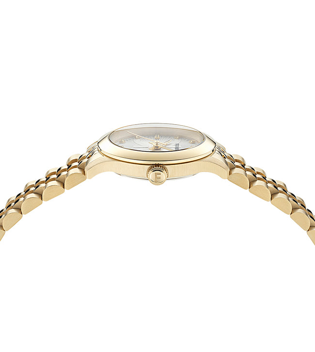 שעון Ferragamo עם יהלומים מקולקציית DUO, שעון לאישה ,דגם SFTY00425