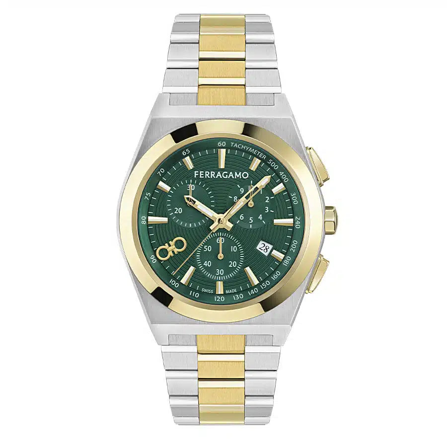 שעון Ferragamo מקולקציית Vega Upper East Chrono, שעון לגבר ,דגם SFVA00424