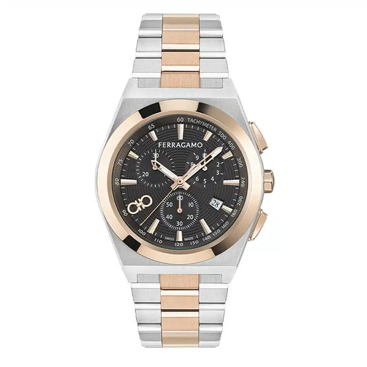 שעון Ferragamo מקולקציית Vega Upper East Chrono, שעון לגבר ,דגם SFVA00524