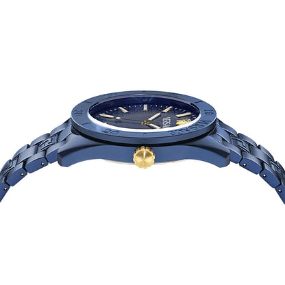 שעון Versace מקולקציית V-Dome Aluminum Bracelet Watch, שעון יוניסקס ,דגם VE0M00325