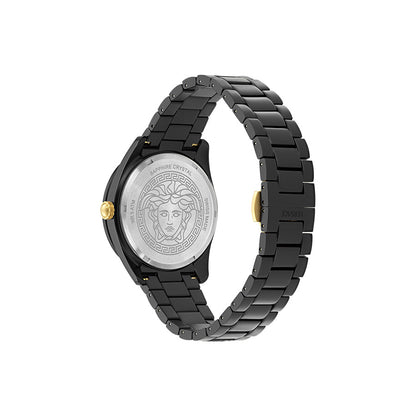 שעון Versace מקולקציית V-Dome Aluminum Bracelet Watch, שעון יוניסקס ,דגם VE0M00425