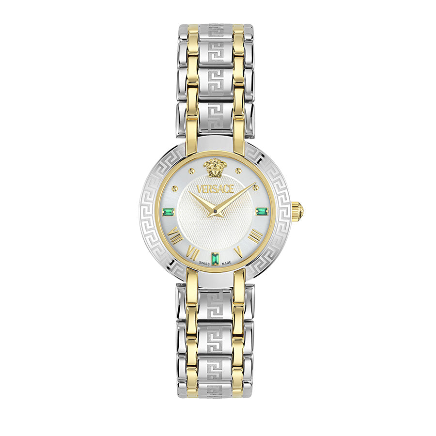 שעון Versace עם אמרלד מקולקציית ANTLIA, שעון לאישה ,דגם VE0P00725