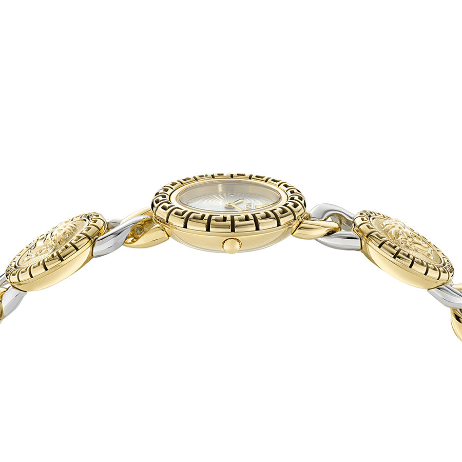 שעון Versace מקולקציית LA GRECA STUD ICON, שעון לאישה ,דגם VE0Q00325