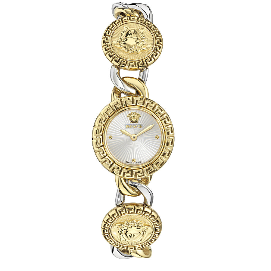 שעון Versace מקולקציית LA GRECA STUD ICON, שעון לאישה ,דגם VE0Q00325