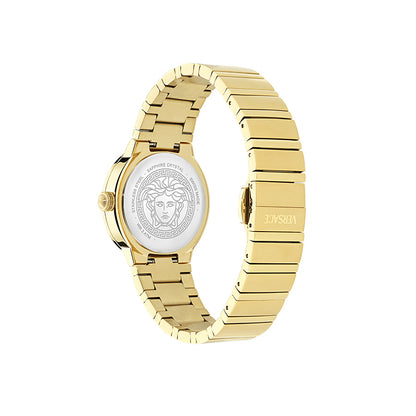 שעון Versace מקולקציית GRECA LOGO PEARL, שעון לאישה ,דגם VE0S00525