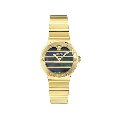 שעון Versace מקולקציית GRECA LOGO PEARL, שעון לאישה ,דגם VE0S00525