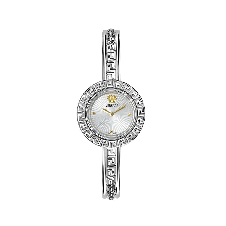 שעון עם יהלומים Versace מקולקציית GRECA PENDANT , שעון לאישה ,דגם VE5I00126