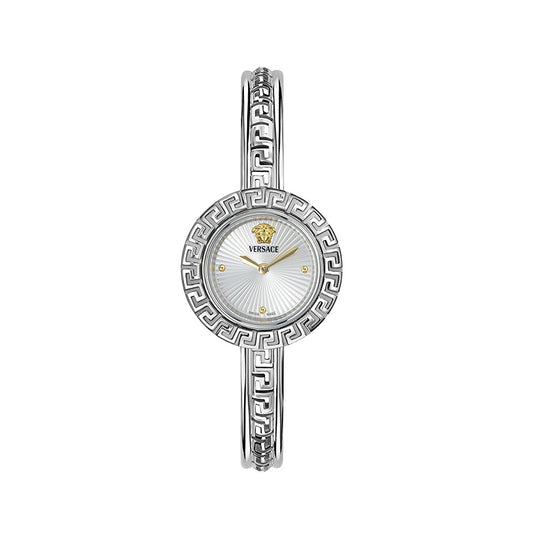 שעון עם יהלומים Versace מקולקציית GRECA PENDANT , שעון לאישה ,דגם VE5I00126
