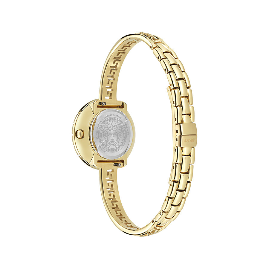 שעון עם יהלומים Versace מקולקציית GRECA PENDANT , שעון לאישה ,דגם VE5I00326