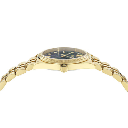שעון עם יהלומים Versace מקולקציית MILLENYIUM LADY, שעון לאישה ,דגם VE5K00626