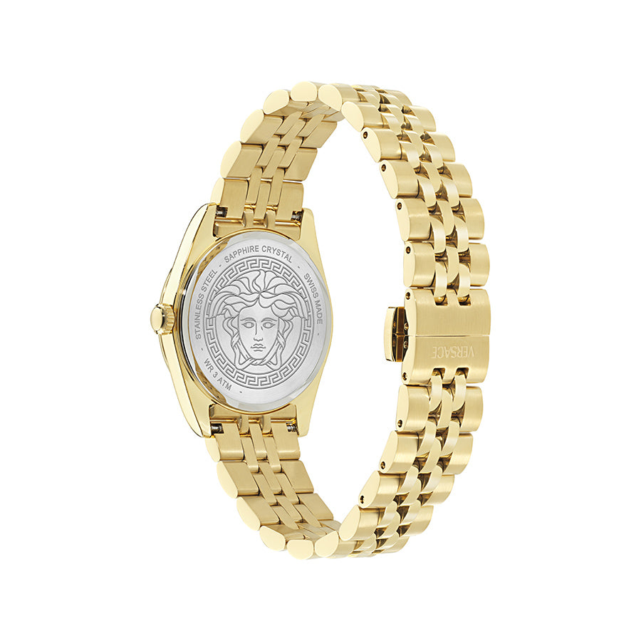 שעון עם יהלומים Versace מקולקציית MILLENYIUM LADY, שעון לאישה ,דגם VE5K00626