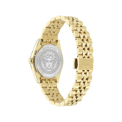 שעון עם יהלומים Versace מקולקציית MILLENYIUM LADY, שעון לאישה ,דגם VE5K00626