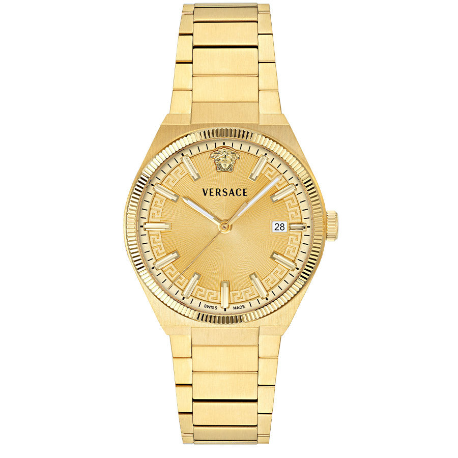שעון Versace מקולקציית V_LEO, שעון לגבר ,דגם VE5Y00526