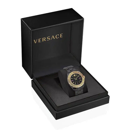 שעון Versace יהלומים מקולקציית DV ONE_AUTOMATIC,שעון יוניסקס,דגם VE6B00623