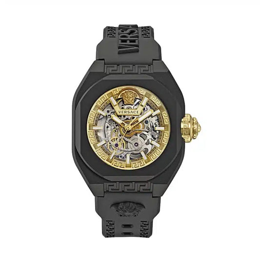 שעון אוטומטי Versace מקולקציית V-LEGEND SKELETON,שעון יוניסקס,דגם VE7L00123