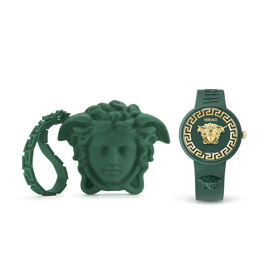 שעון Versace מקולקציית Medusa Pop Silicone Watch, שעון לאישה ,דגם VE8J00424