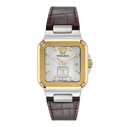 שעון Versace מקולקציית GRECA EDGE GENT, שעון לגבר ,דגם VE9Y00126