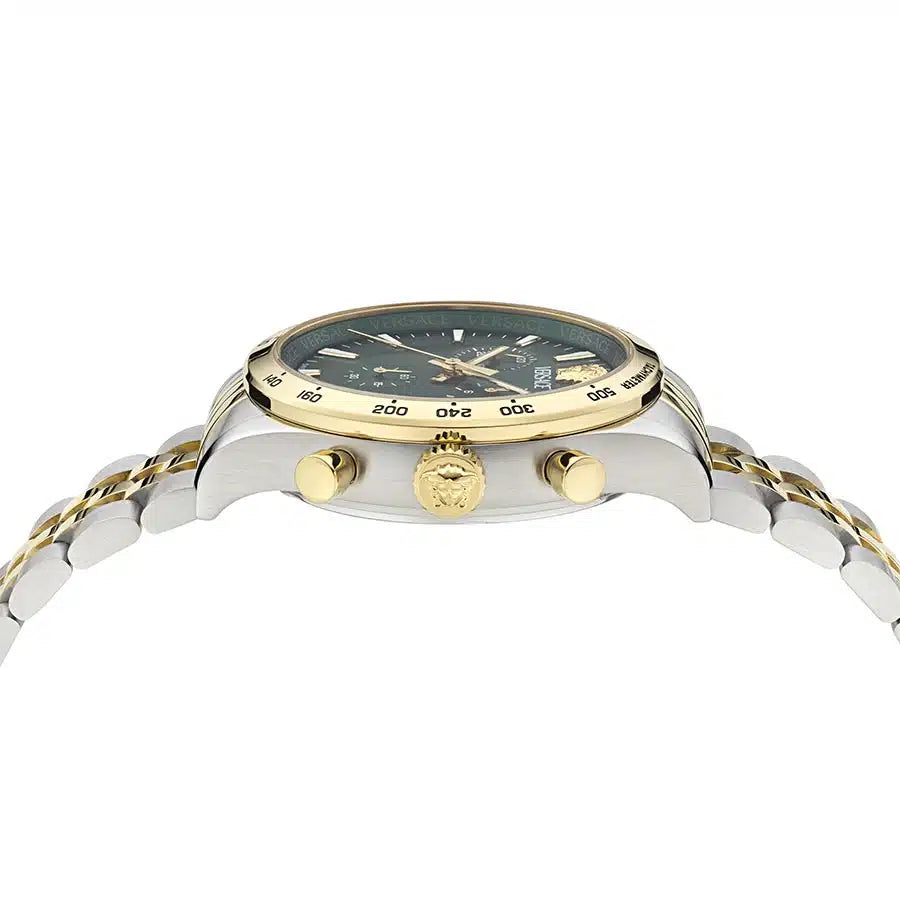 שעון Versace מקולקציית Hellenyium Chrono Petite Bracelet, שעון לגבר ,דגם VECFA0224