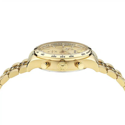 שעון Versace מקולקציית Hellenyium Chrono Petite Bracelet, שעון לגבר ,דגם VECFA0424