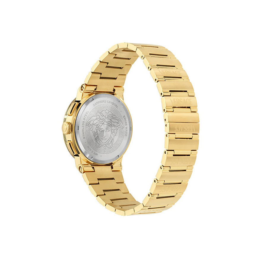 שעון Versace מקולקציית GRECA LOGO CHRONO RESTYLE , שעון לגבר ,דגם VEKMA0625