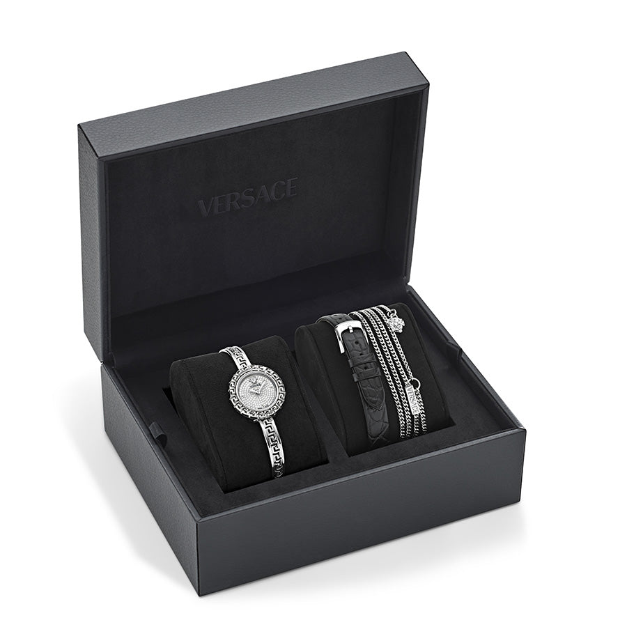 שעון Versace מקולקציית GRECA PENDANT PRECIOUS , שעון לאישה ,דגם VEKNA0125