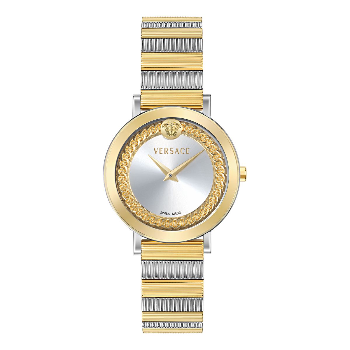 שעון VERSACE לאישה מקולקציית TIMELESS – V_LIBRA, דגם VEY700426